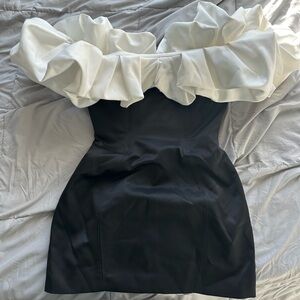 Babyboo Allie Mini Dress Black/White